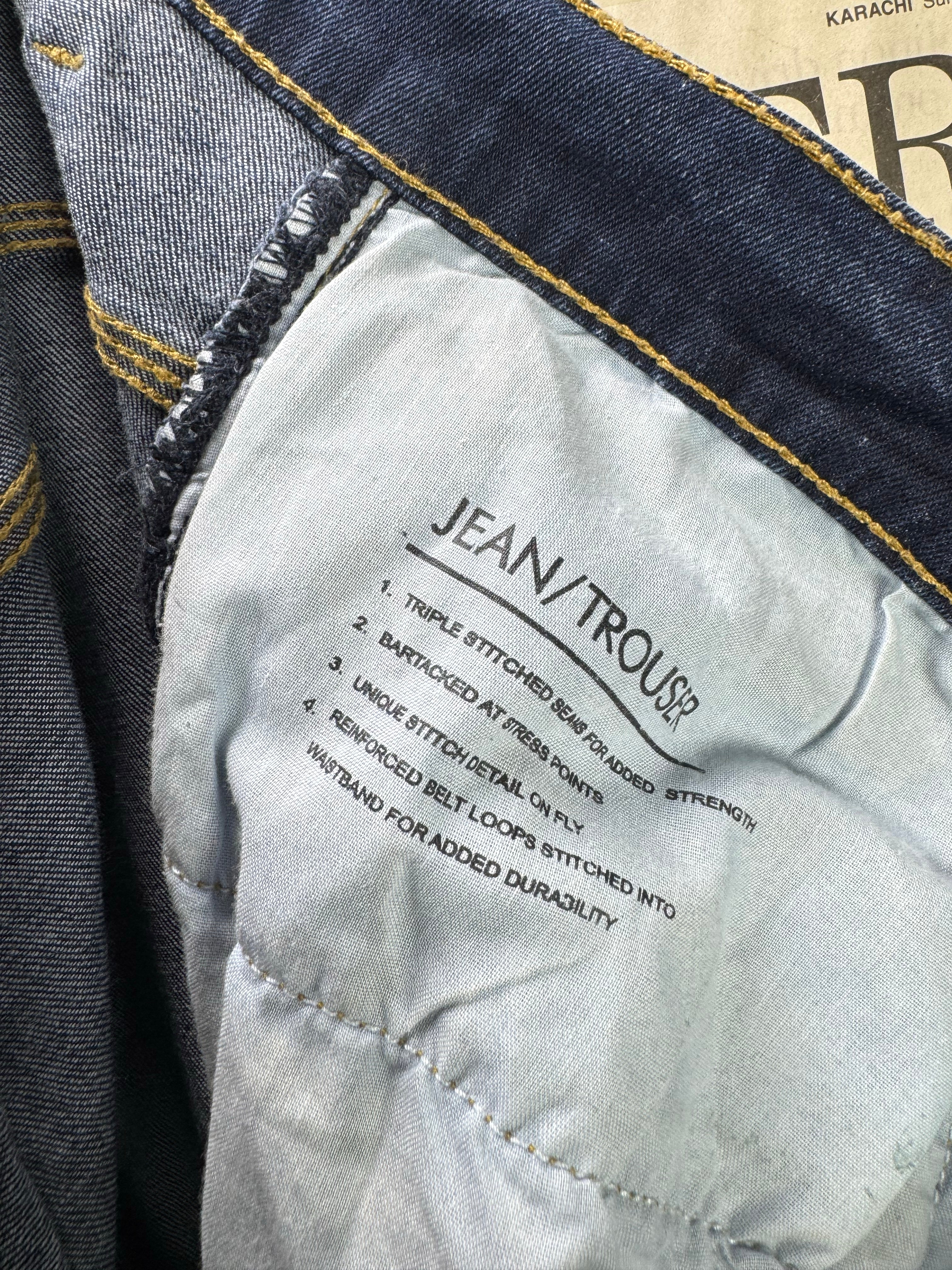 French Cooper® Waist: 36" | Blue | Denim Pants | Cotton - Elastane | 2496 - Genuine Maal