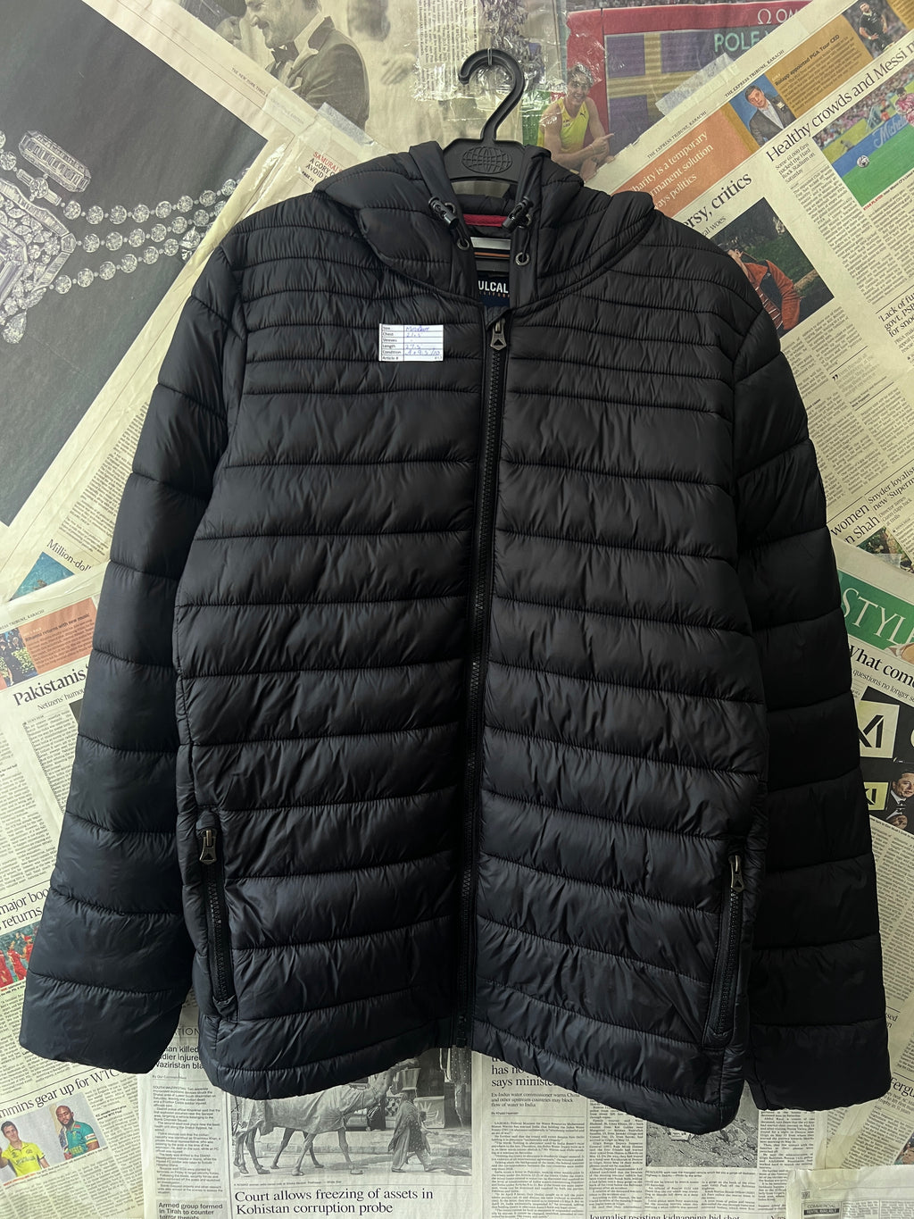 Soulcal & Co® Medium | Chest: 21.5 | Black | Puffer Jacket | 657 - Genuine Maal
