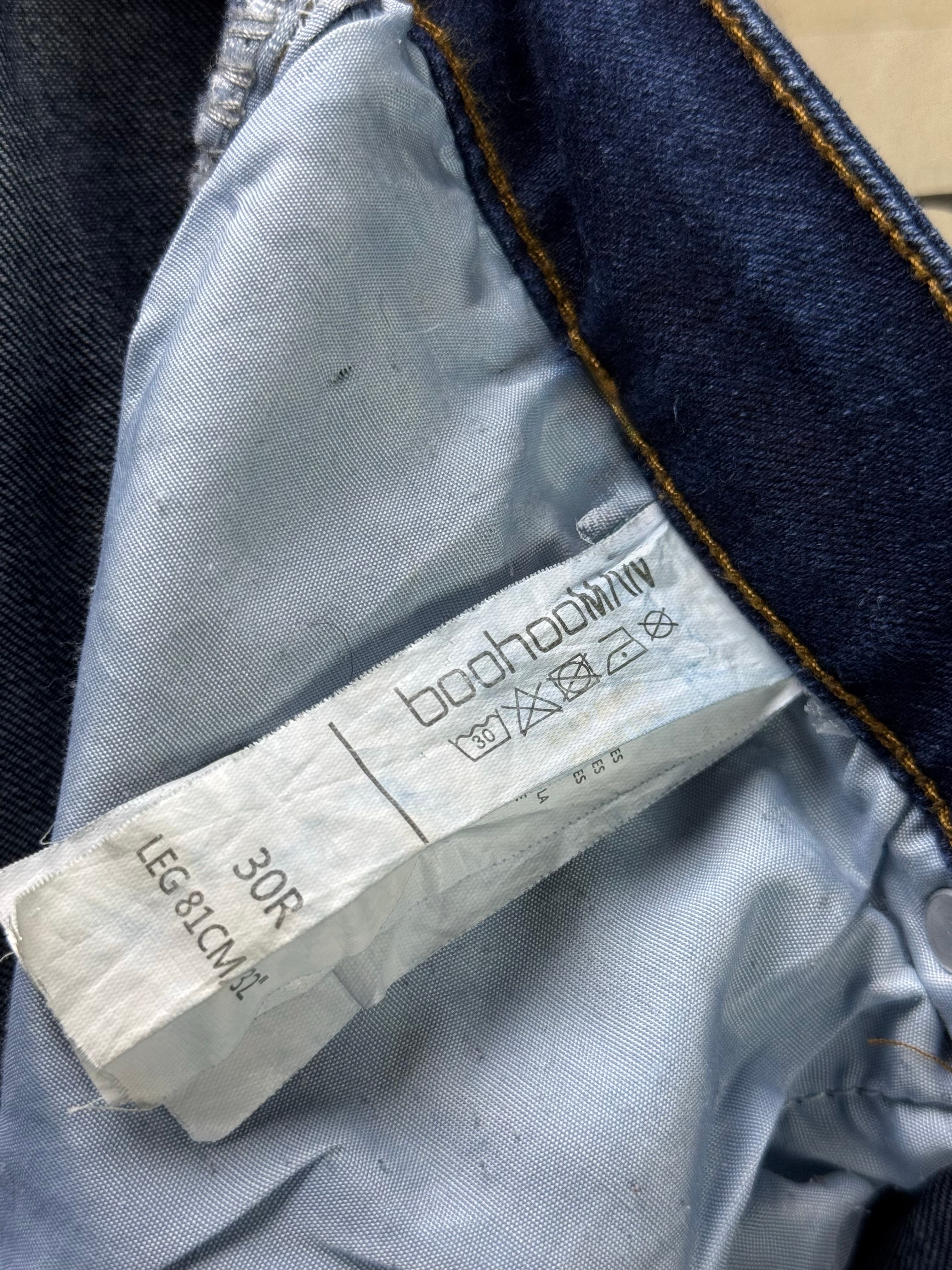 MAN® Waist: 30" | Blue | Skinny Fit Denim Pants | Poly - Cotton - Elastane | 2491 - Genuine Maal