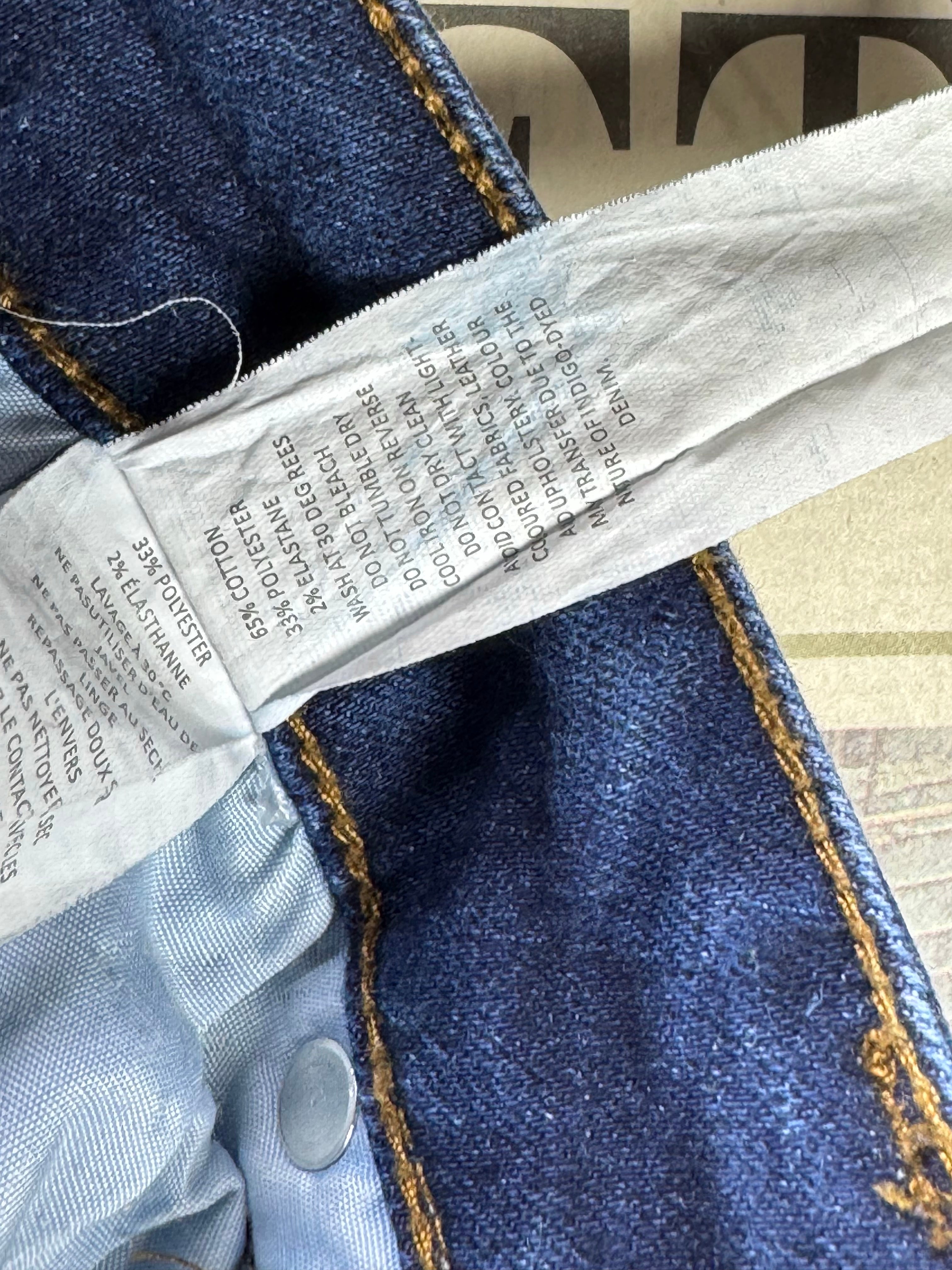 MAN® Waist: 30" | Blue | Skinny Fit Denim Pants | Poly - Cotton - Elastane | 2491 - Genuine Maal