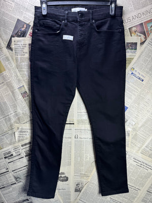 Wasy® Waist: 32" | Black | Skinny Fit Denim Pants | Cotton - Elastane | 2493 - Genuine Maal