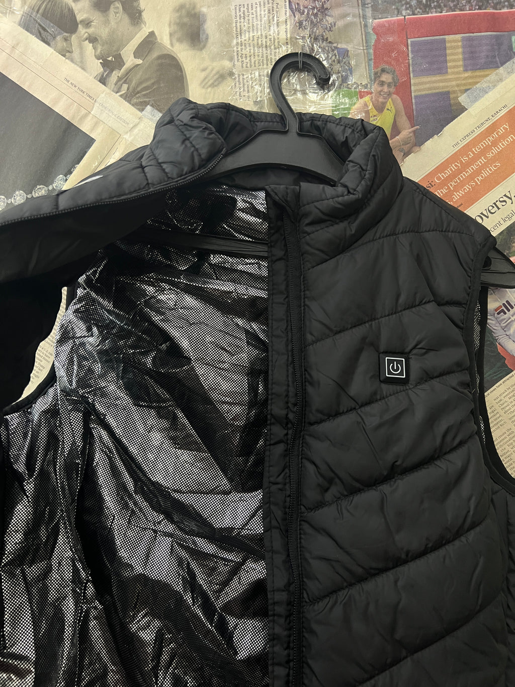 Small | Chest: 19" | Black | Batter Powered Heating Jacket | 652 - Genuine Maal