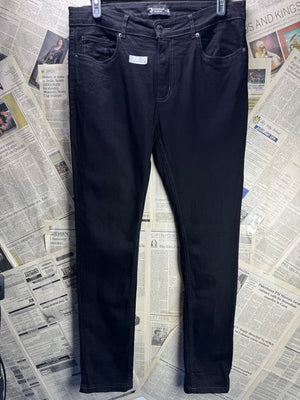 Cougar® Waist: 36" | Black | Slim Fit Denim Pants | Poly - Cotton | 2480 - Genuine Maal