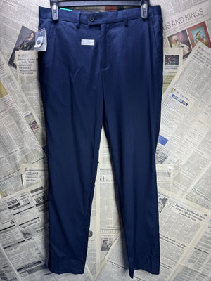 Primark® Waist: 34" | Navy | Slim Fit Dress Pants | 2722 - Genuine Maal