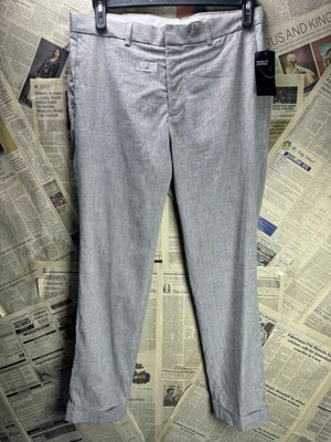 H&M® Waist: 34" | Grey | Skinny Fit Dress Pants | Poly - Cotton | 2718 - Genuine Maal