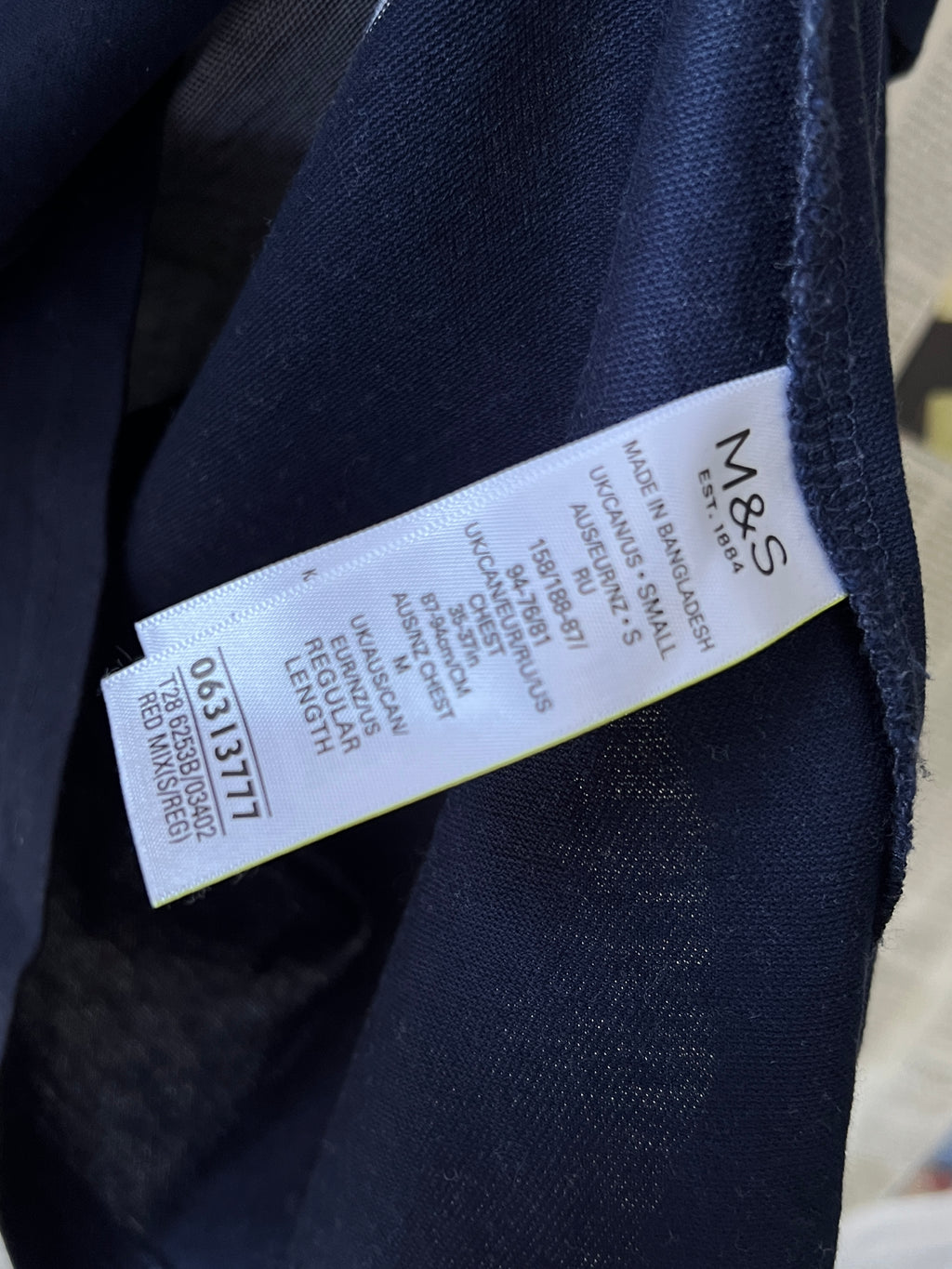 Blue Harbour® Small | Chest: 19.5" | Striped | Polo | 656 - Genuine Maal