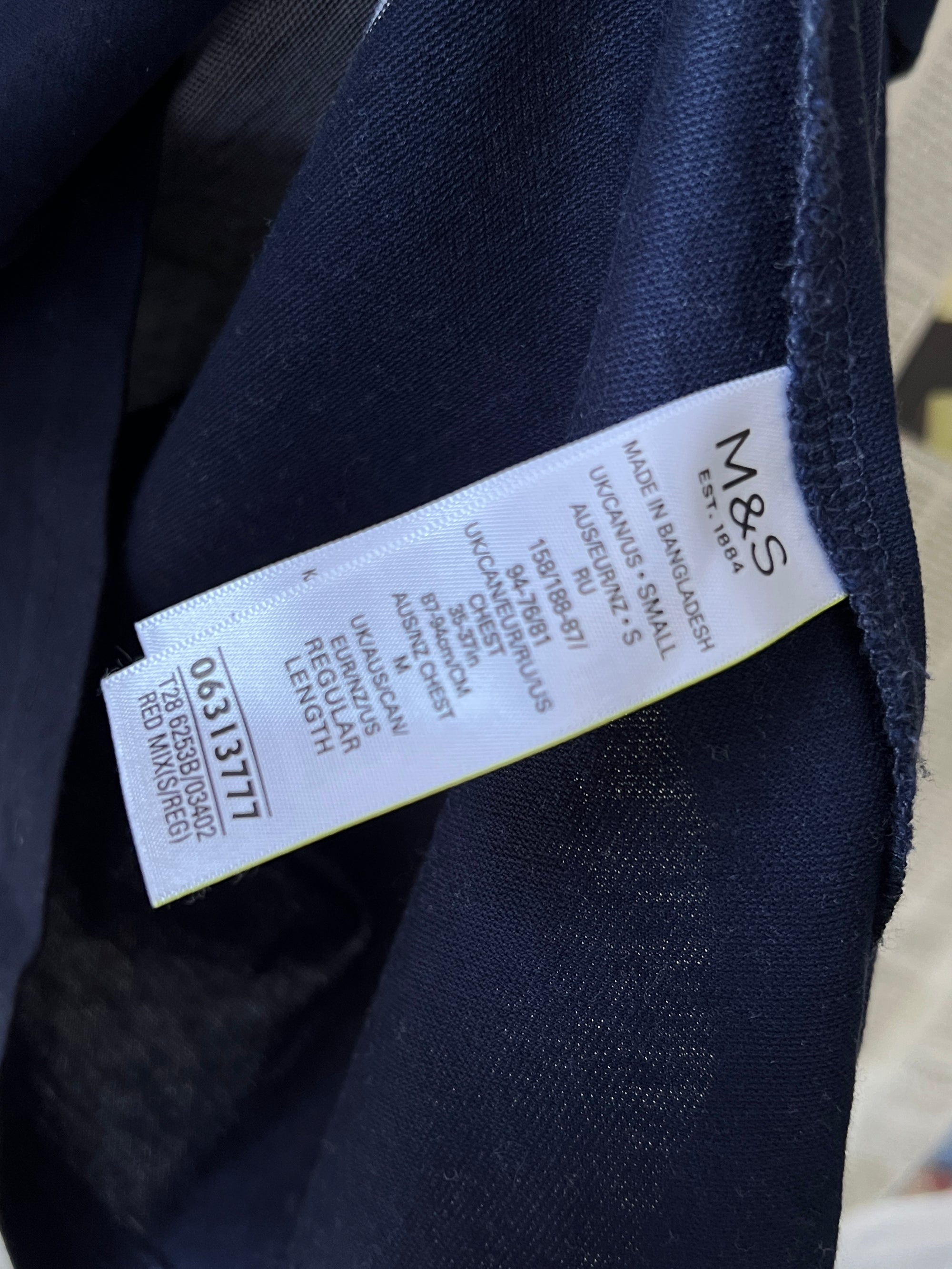 Blue Harbour® Small | Chest: 19.5" | Striped | Polo | 656 - Genuine Maal