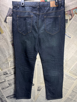 Tu® Waist: 38" | Black | Denim Pants | Poly - Cotton - Elastane | 2733 - Genuine Maal