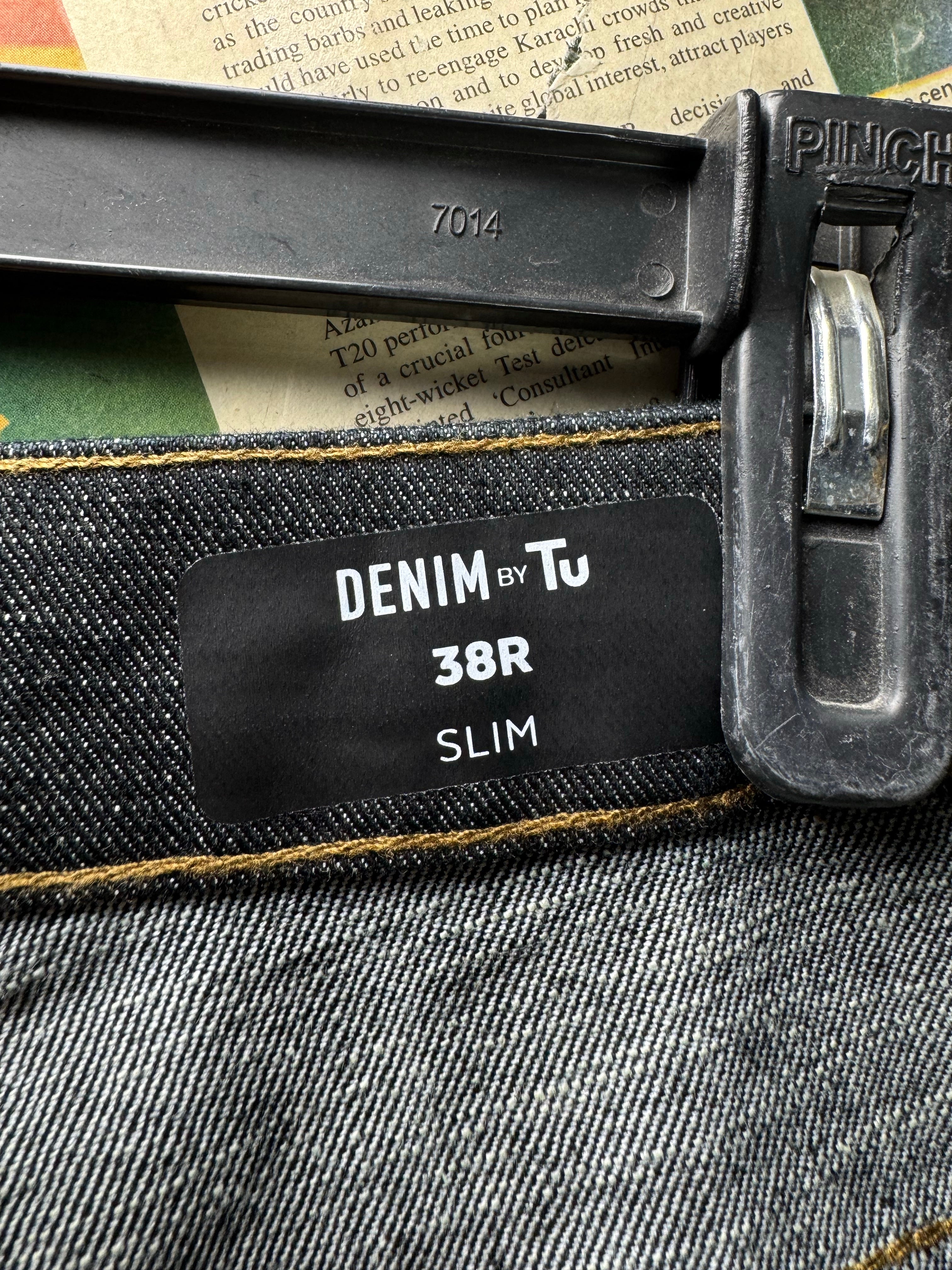 Tu® Waist: 38" | Black | Denim Pants | Poly - Cotton - Elastane | 2733 - Genuine Maal
