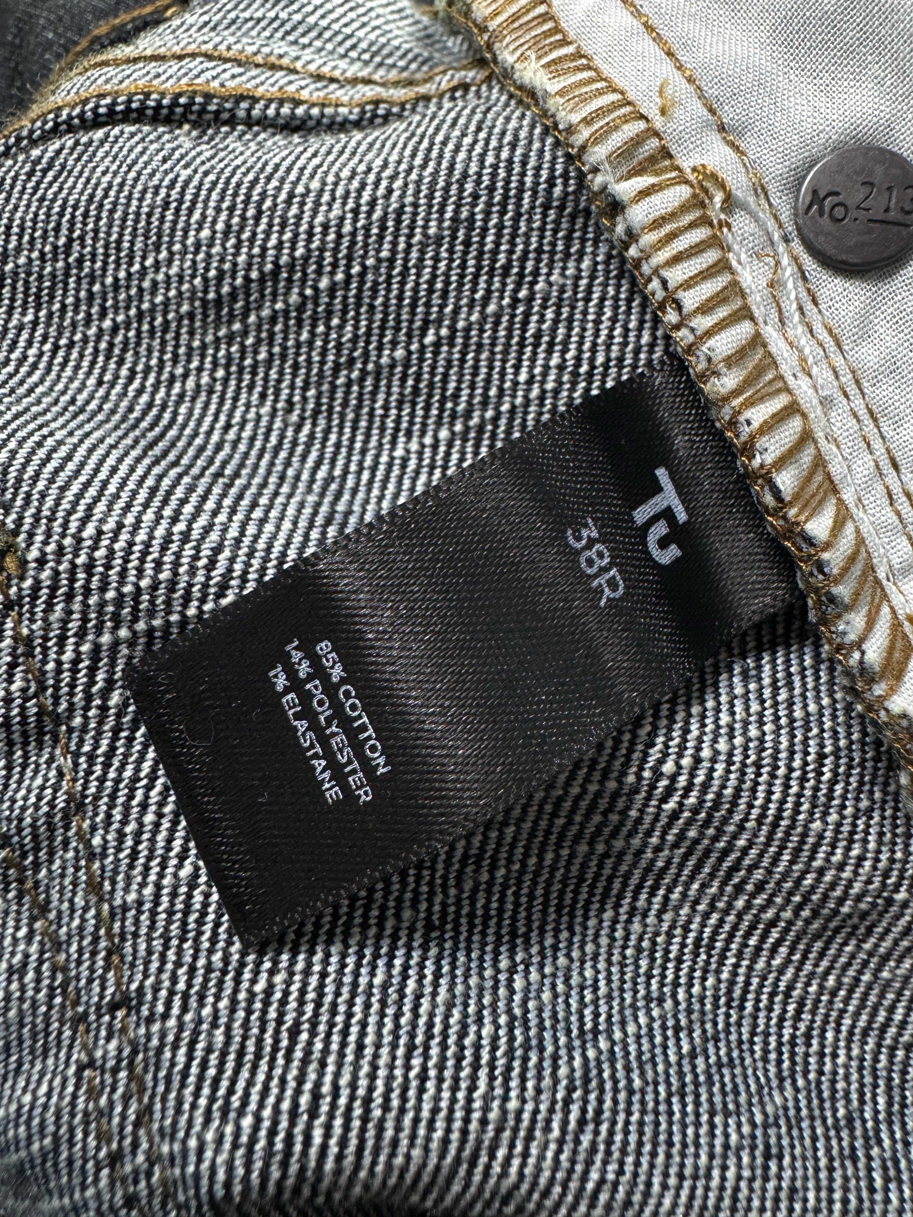 Tu® Waist: 38" | Black | Denim Pants | Poly - Cotton - Elastane | 2733 - Genuine Maal
