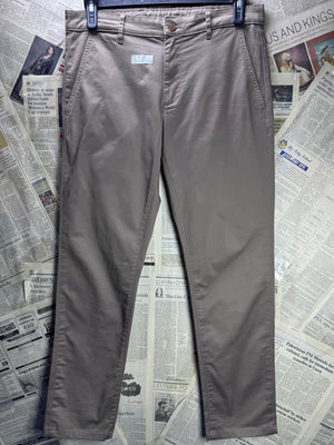 ® Waist: 32" | Tan | Chino Pants | Cotton - Elastane | 2723 - Genuine Maal