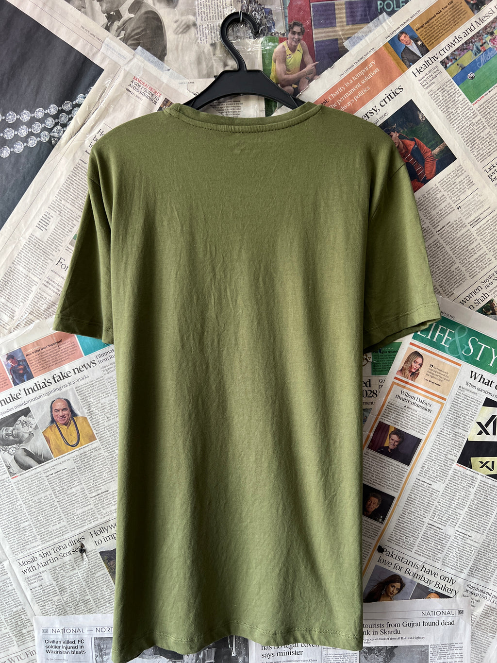 New Look® Large | Chest: 23" | Moss | T-Shirt | 773 - Genuine Maal