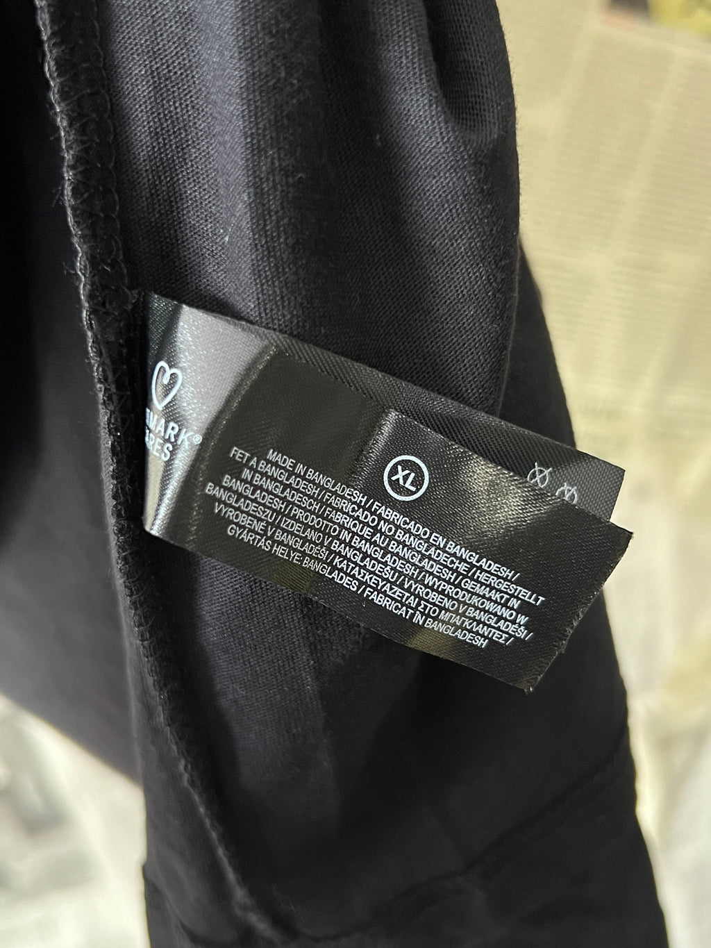 Primark® Small | Chest: 19" | Black | Tango | 778 - Genuine Maal