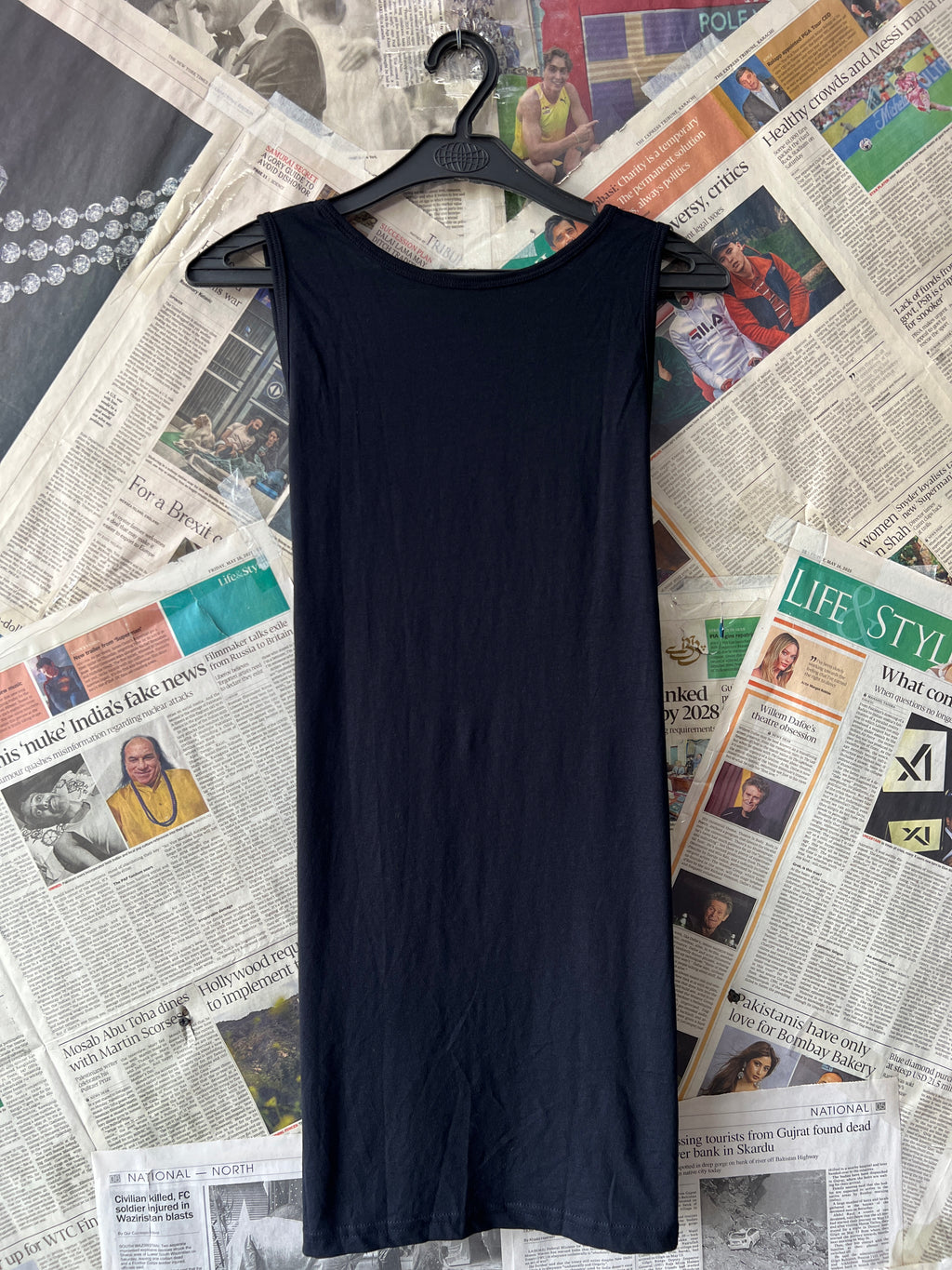 Primark® Small | Chest: 19" | Black | Tango | 778 - Genuine Maal