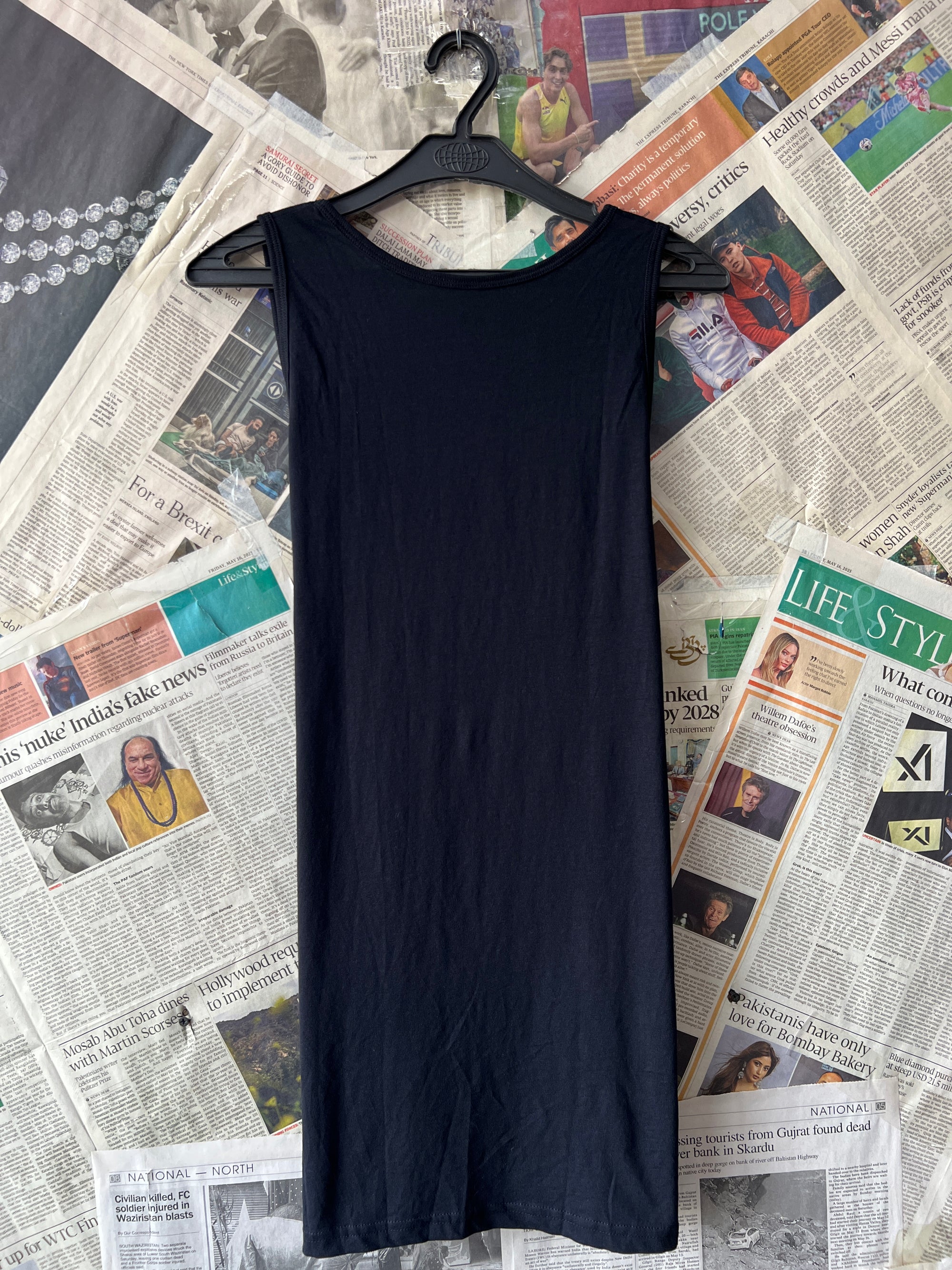 Primark® Small | Chest: 19" | Black | Tango | 778 - Genuine Maal