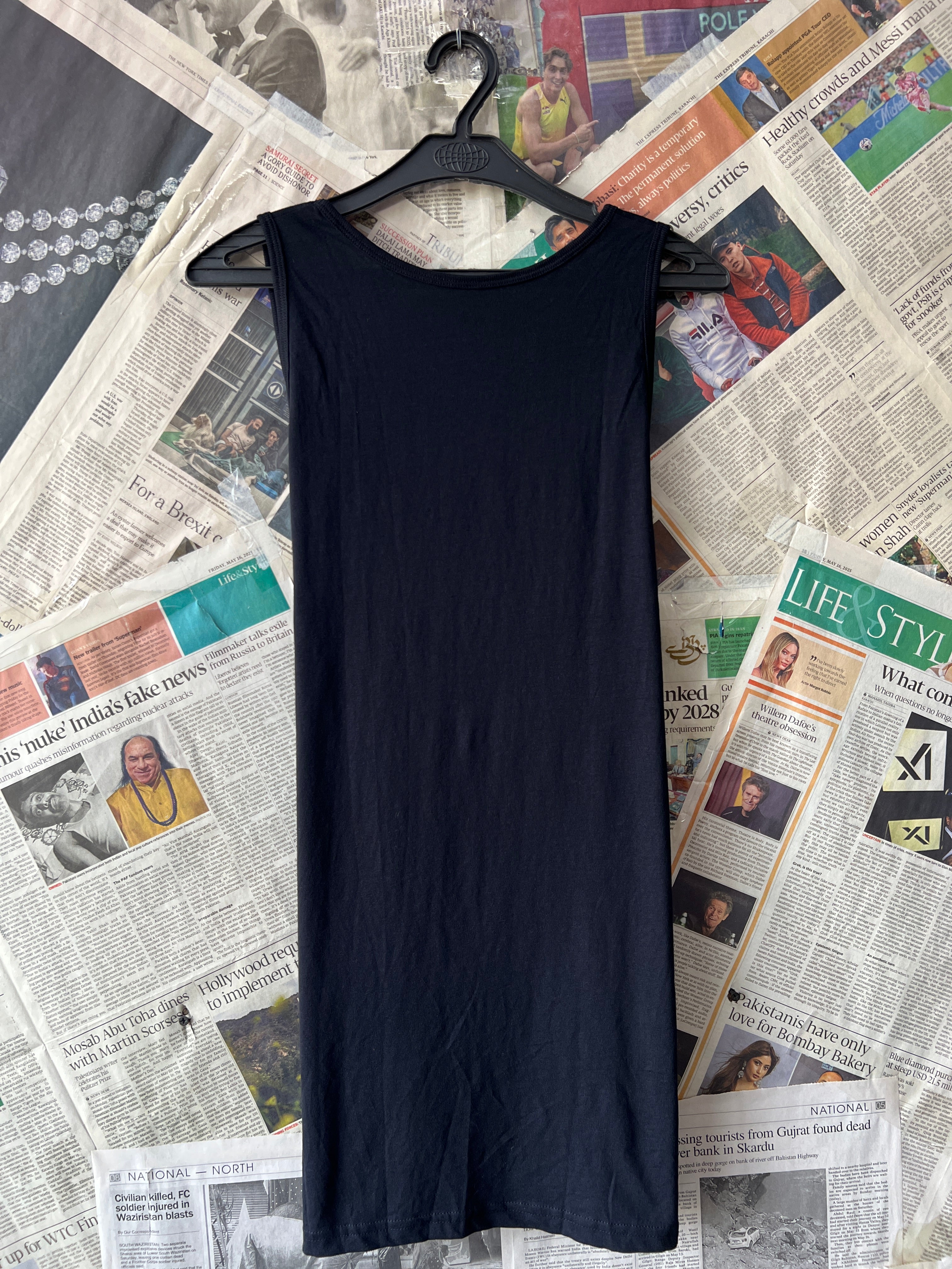 Primark® Small | Chest: 19" | Black | Tango | 778 - Genuine Maal