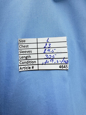 Winter Bottom's® Large | Chest: 23" | Blue | Collar: 15.5" Shirt | Poly - Cotton | 4645 - Genuine Maal