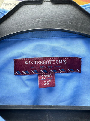 Winter Bottom's® Large | Chest: 23" | Blue | Collar: 15.5" Shirt | Poly - Cotton | 4645 - Genuine Maal