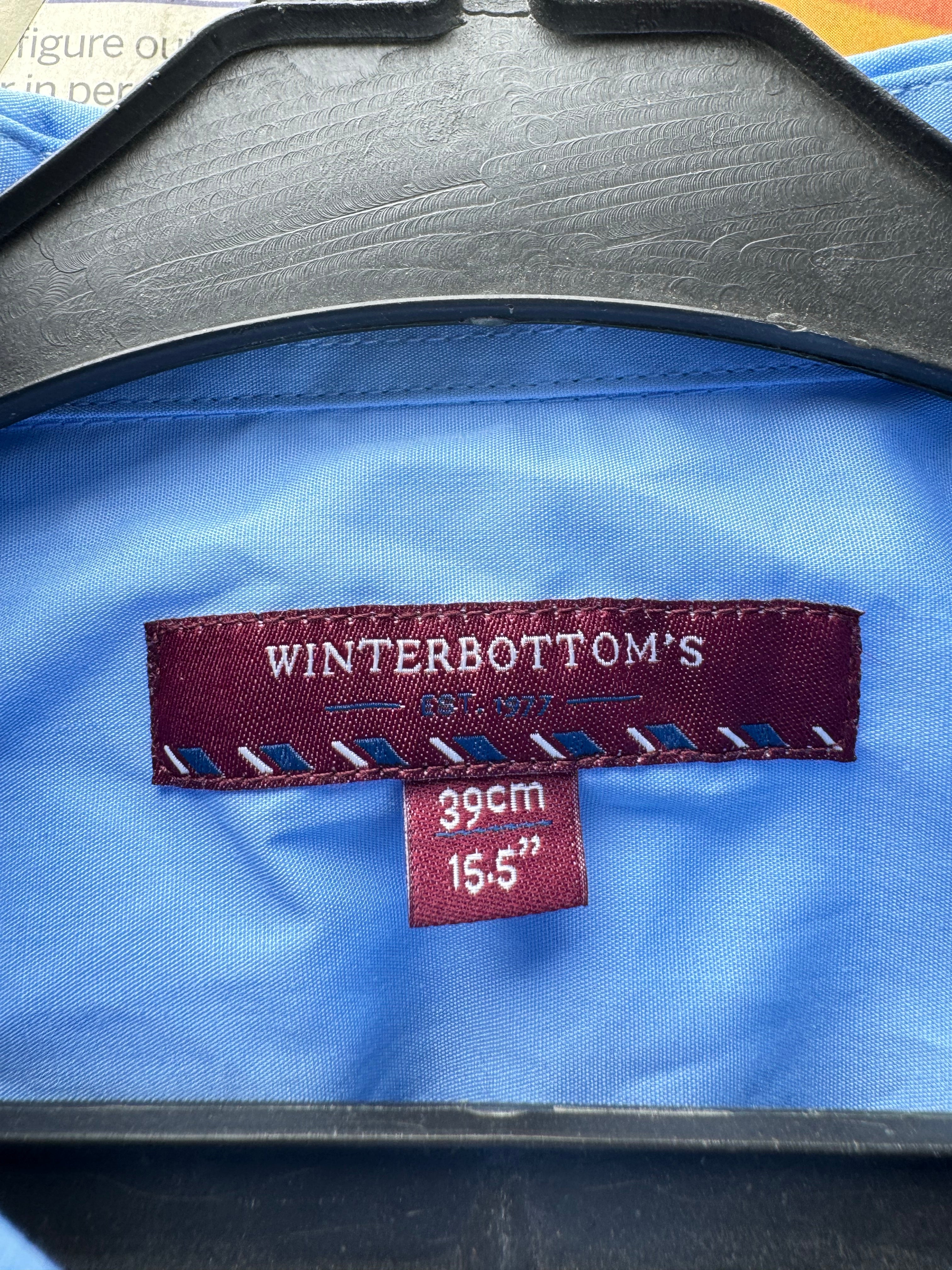 Winter Bottom's® Large | Chest: 23" | Blue | Collar: 15.5" Shirt | Poly - Cotton | 4645 - Genuine Maal