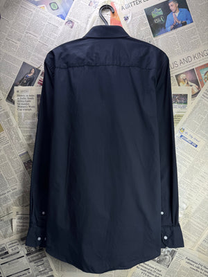 Tu® Medium | Chest: 22" | Black | Collar: 15.5" Shirts | Poly - Cotton | 4653 - Genuine Maal
