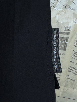 French Connection® Small | Chest: 20.5" | Black | Shirt | Poly - Cotton | 4463 - Genuine Maal