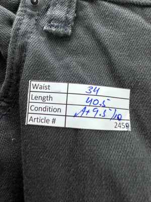 Le*i's® Waist: 34" | Black | Denim Pants | Cotton | 2450 - Genuine Maal