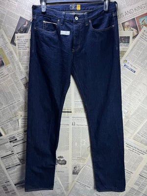 Kaihara® Waist: 32" | Blue | Denim Pants | Cotton | 2469 - Genuine Maal