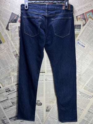 Kaihara® Waist: 32" | Blue | Denim Pants | Cotton | 2469 - Genuine Maal