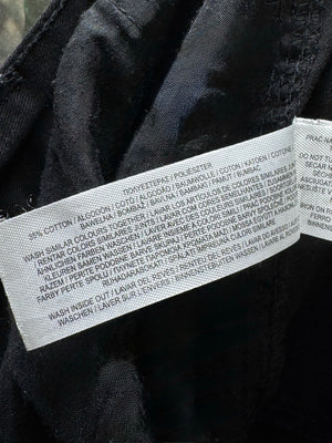 Denim Co.® Waist: 32" | Black | Relaxed Fit Cargo Denim Pants | Poly - Cotton | 2468 - Genuine Maal