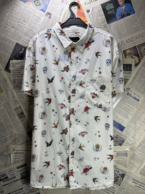 Cedarwood State® Large | Chest: 23.5" | Creame | Shirt | Cotton | 4459 - Genuine Maal