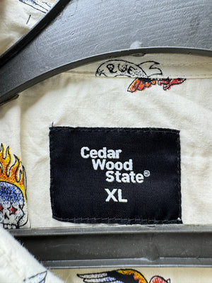 Cedarwood State® Large | Chest: 23.5" | Creame | Shirt | Cotton | 4459 - Genuine Maal