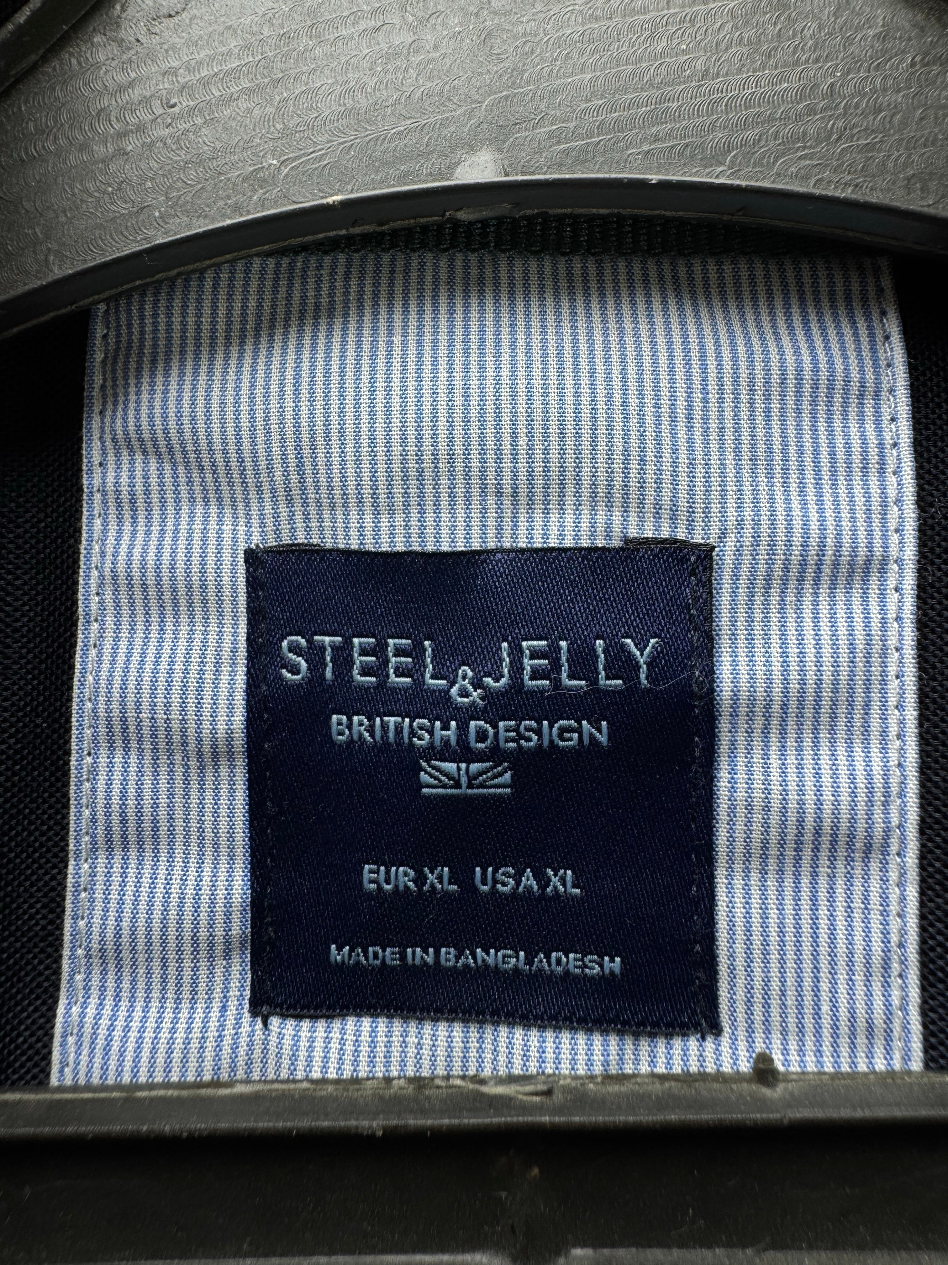 Steel & Jelly® Large | Chest: 23" | Blue | Shirt | Poly - Cotton - Elastane | 4475 - Genuine Maal
