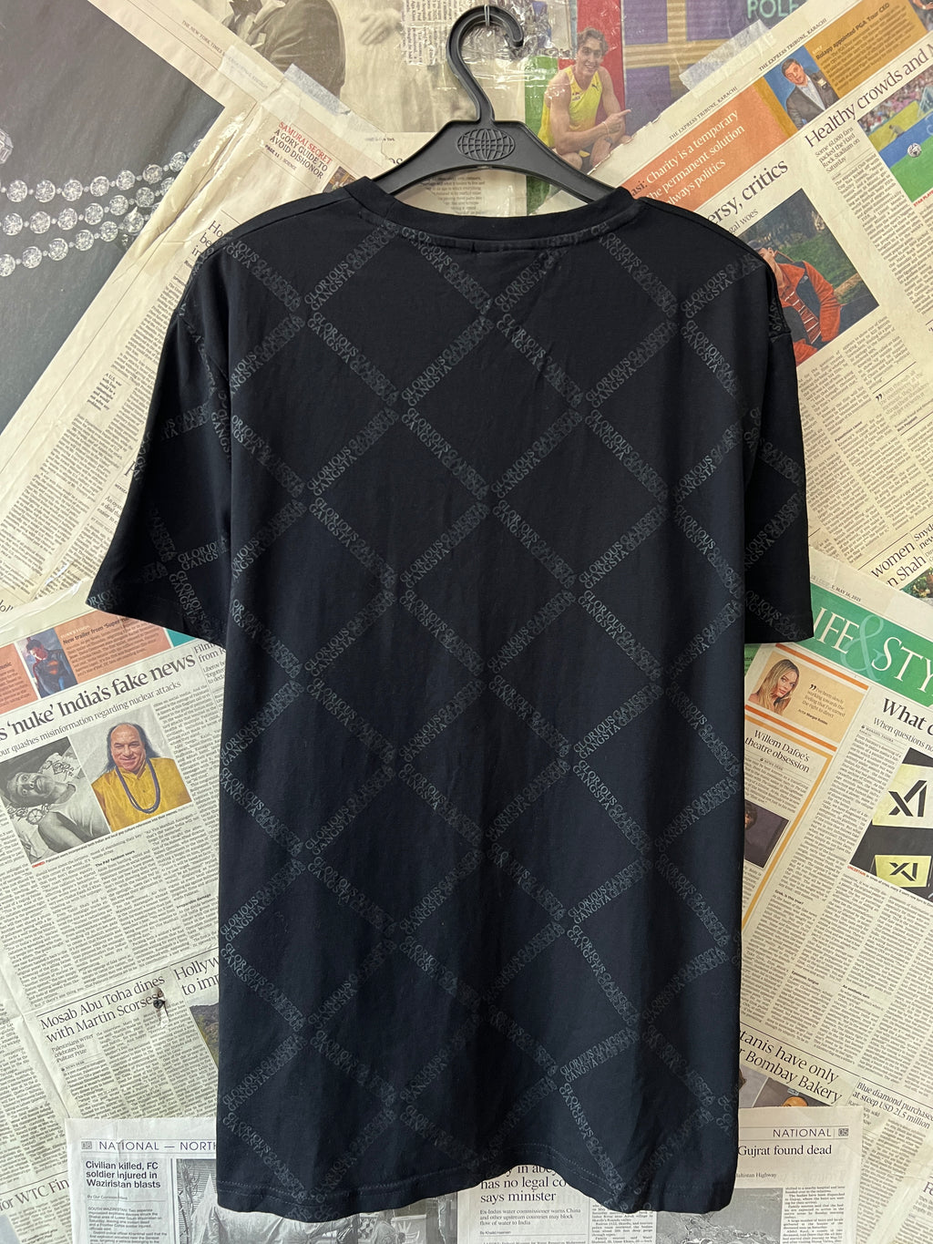 Glorious Gangsta® Medium | Chest: 21.5 | Black | T-Shirt | 753 - Genuine Maal