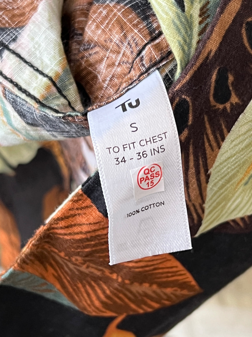 Tu® Small | Chest: 21" | Floral | Huawei | 752 - Genuine Maal