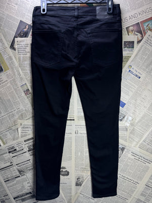 Jack & Jones® Waist: 32" | Black | Skinny Fit Denim Pants | Cotton - Elastane | 2474 - Genuine Maal