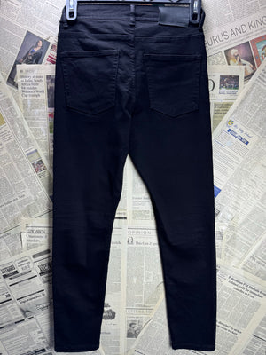 Denim Co.® Waist: 28" to 30" | Black | Slim Fit Denim Pants | Cotton - Elastane - Lycra | 2734 - Genuine Maal