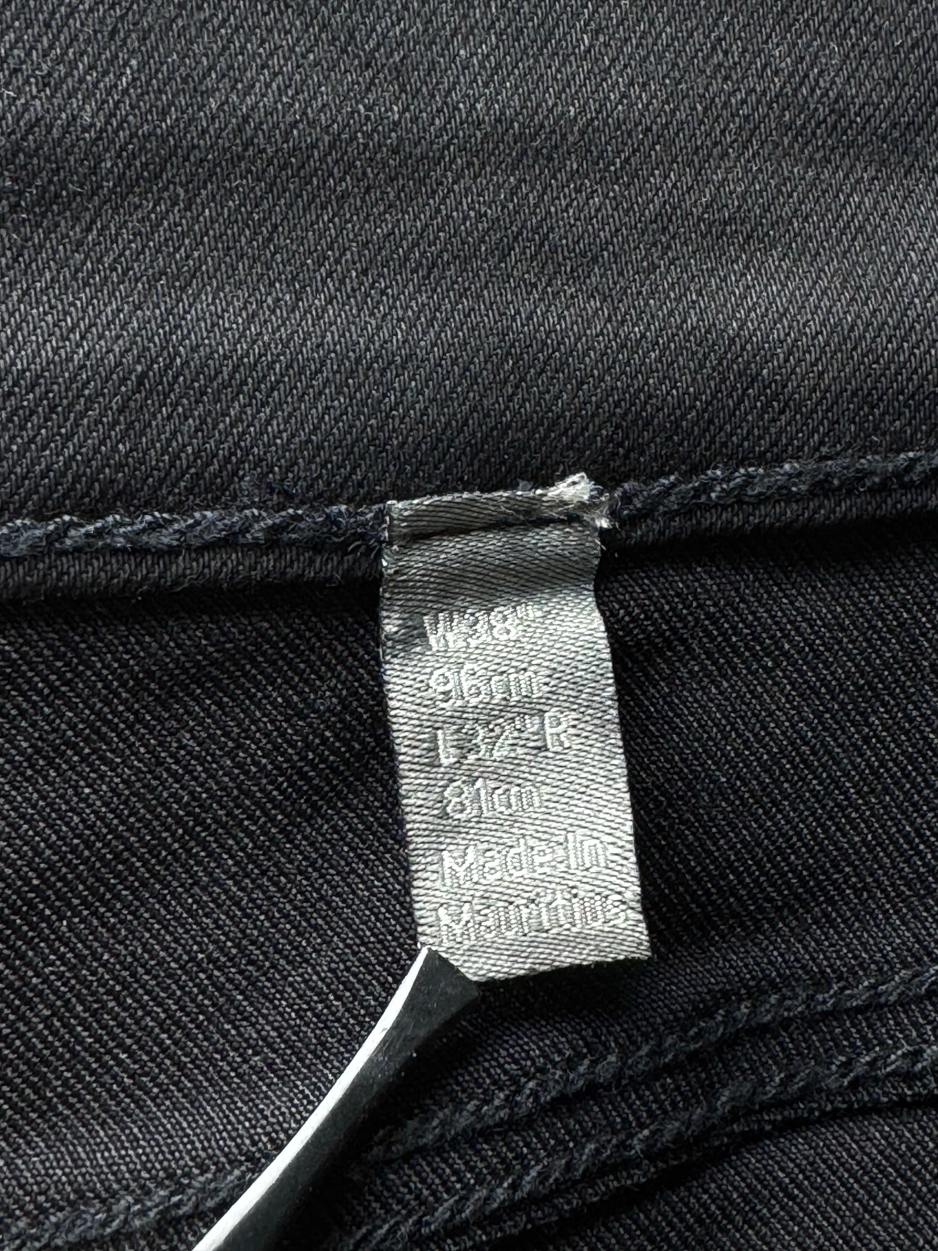 Asos® Waist: 36" to 38" | Black | Denim Pants | Poly - Cotton - Elastane | 2726 - Genuine Maal