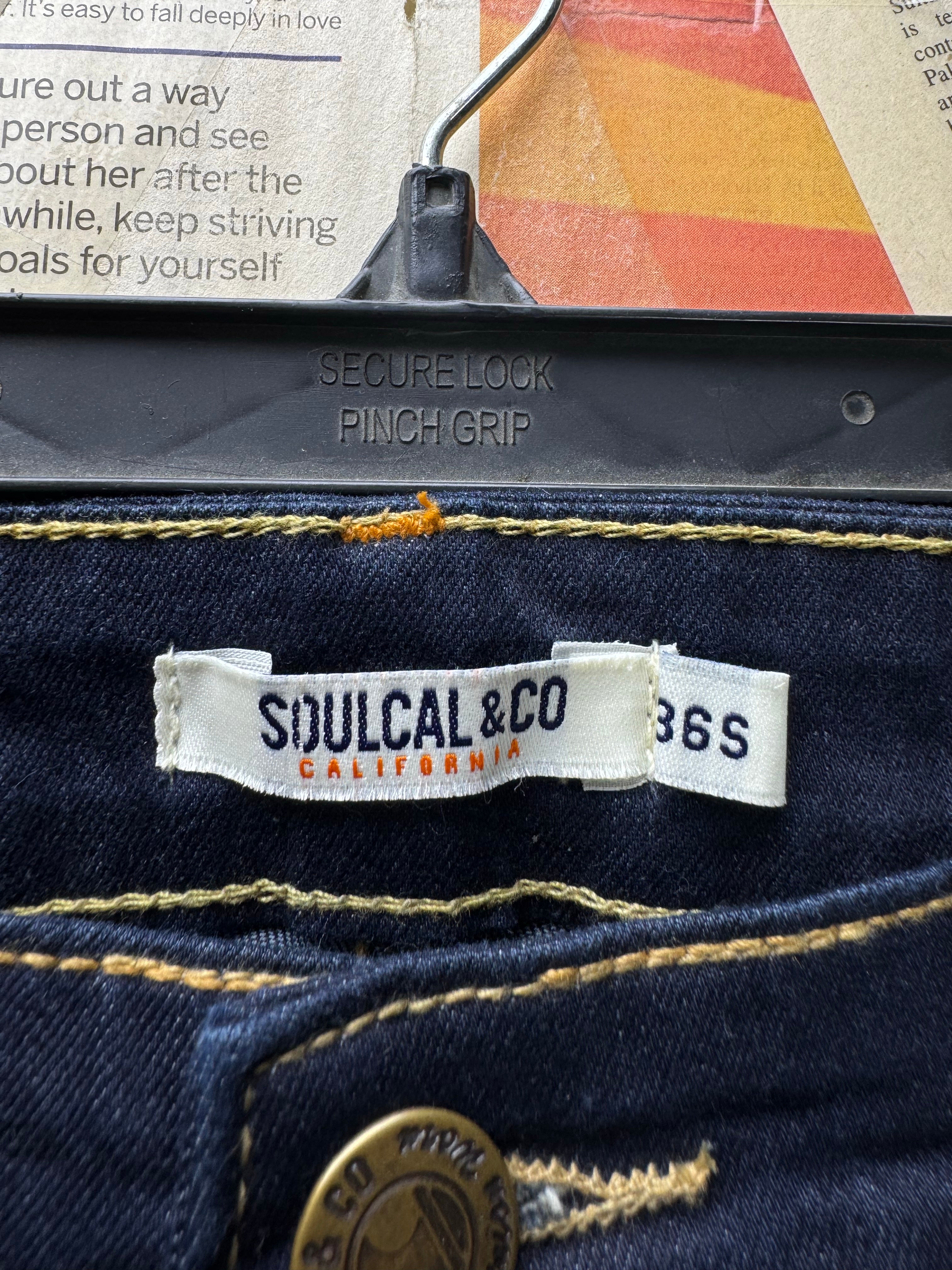 Soulcal & Co.® Waist: 34" | Blue | Denim Pants | Cotton - Elastane | 2727 - Genuine Maal