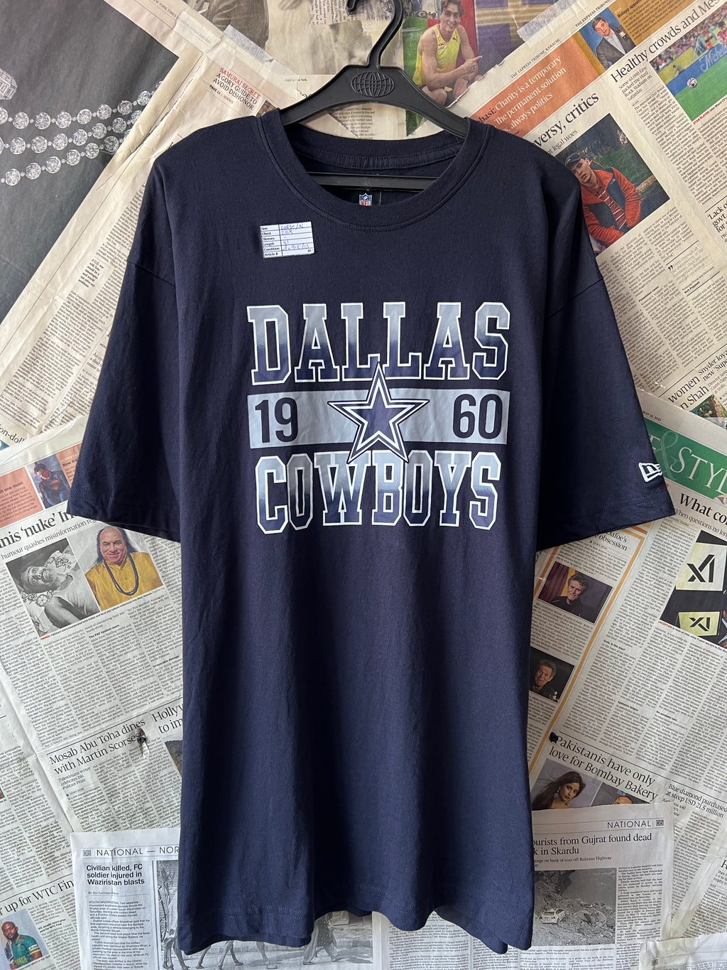 NFL® L/XL | Chest: 24.5" | Navy | T-Shirt | 867 - Genuine Maal