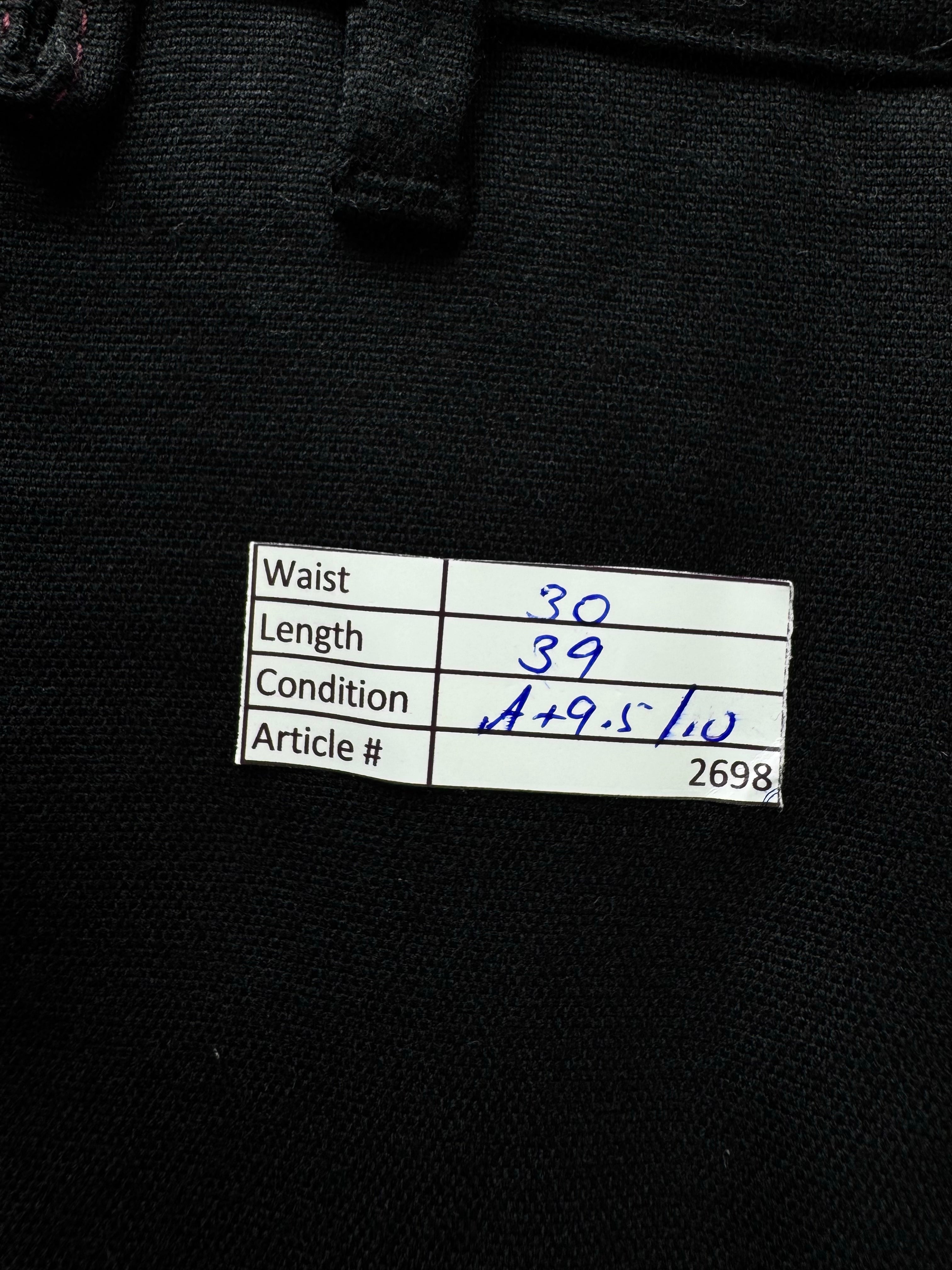 Zara® Waist: 30" | Black | Chino Pant | Poly - Viscose - Elastane | 2698 - Genuine Maal