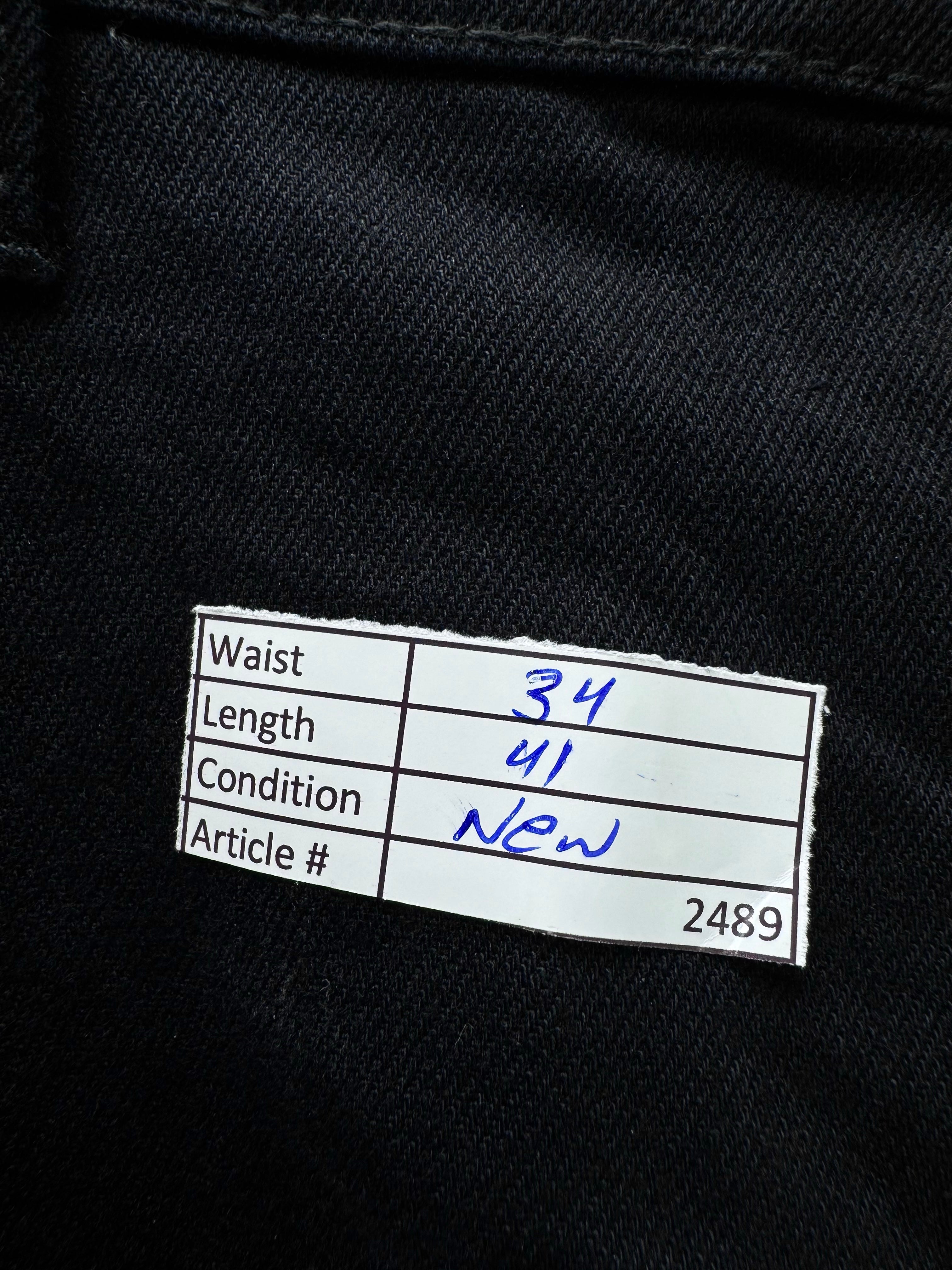 Next® Waist: 34" | Black | Slim Fit Denim Pants | Cotton - Elastane | 2489 - Genuine Maal