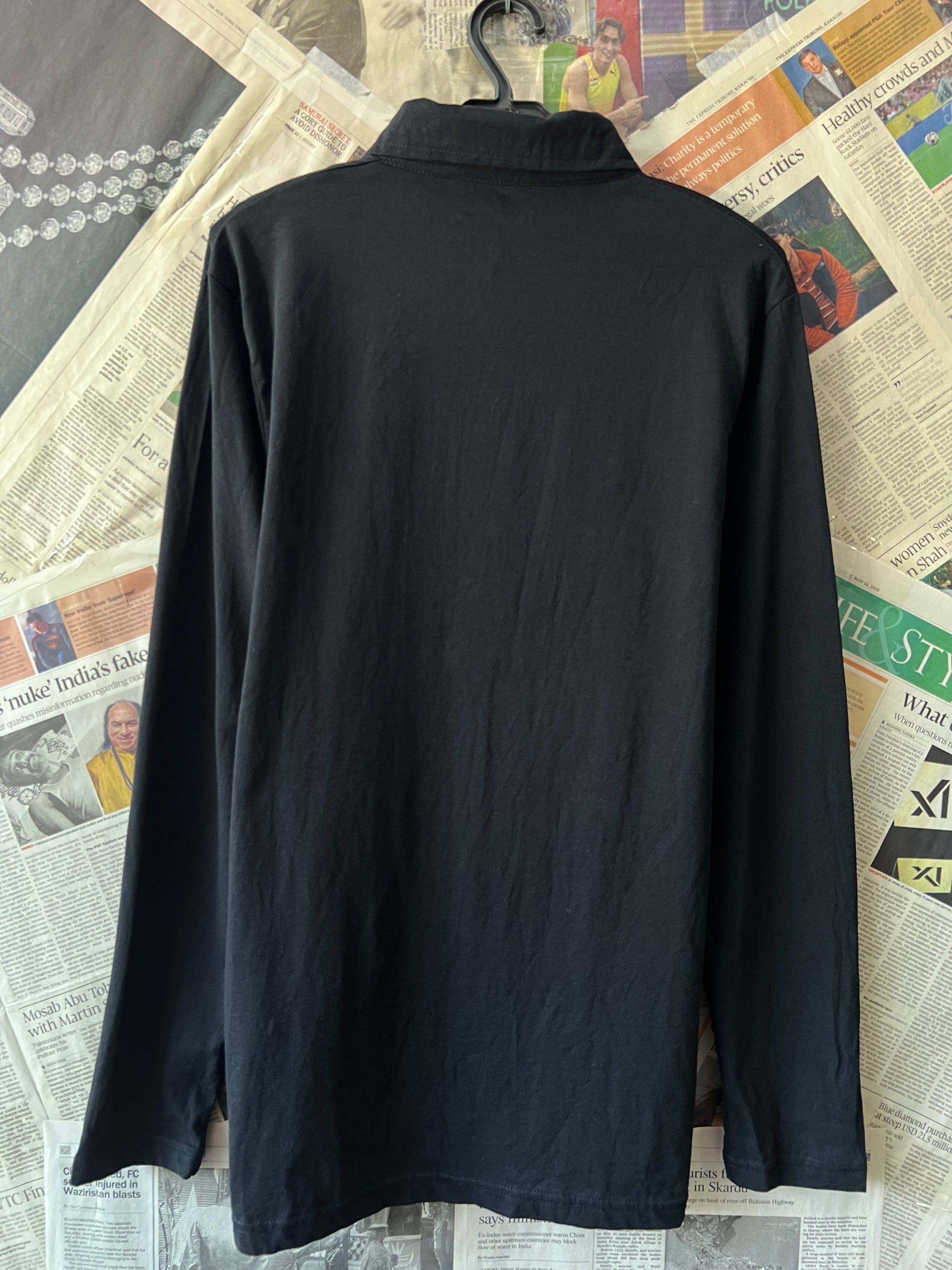 MAN® Small | Chest: 20" | Black | Shirt | 859 - Genuine Maal