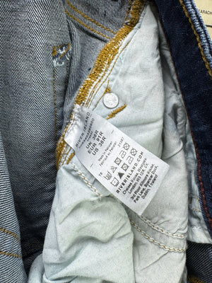 River Island® Waist: 36" | Blue | Skinny Fit Denim Pants | Cotton - Elastane | 2456 - Genuine Maal