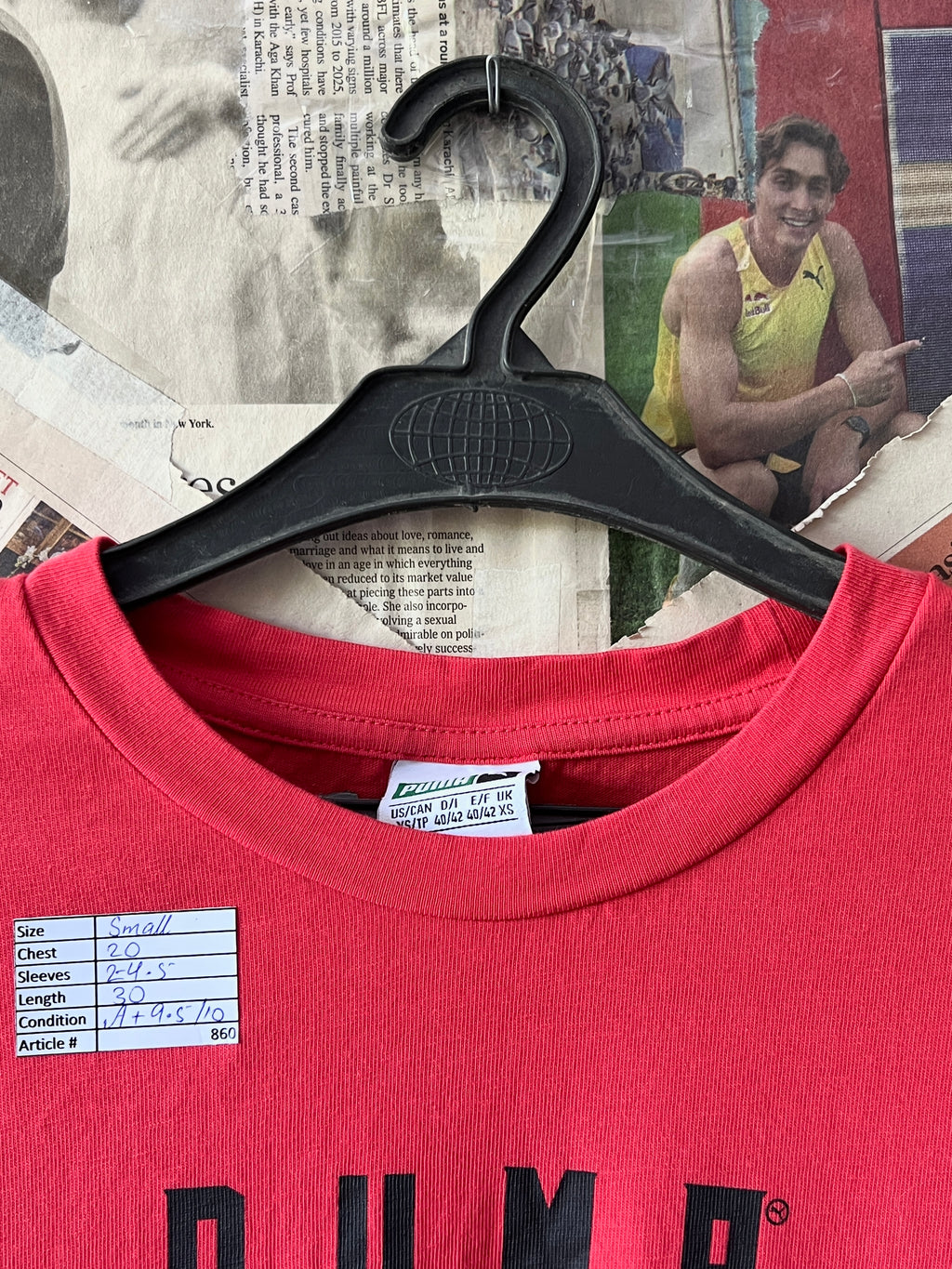 P*ma® Small | Chest: 20" | Pale Crimson | Sweat Shirt | 860 - Genuine Maal