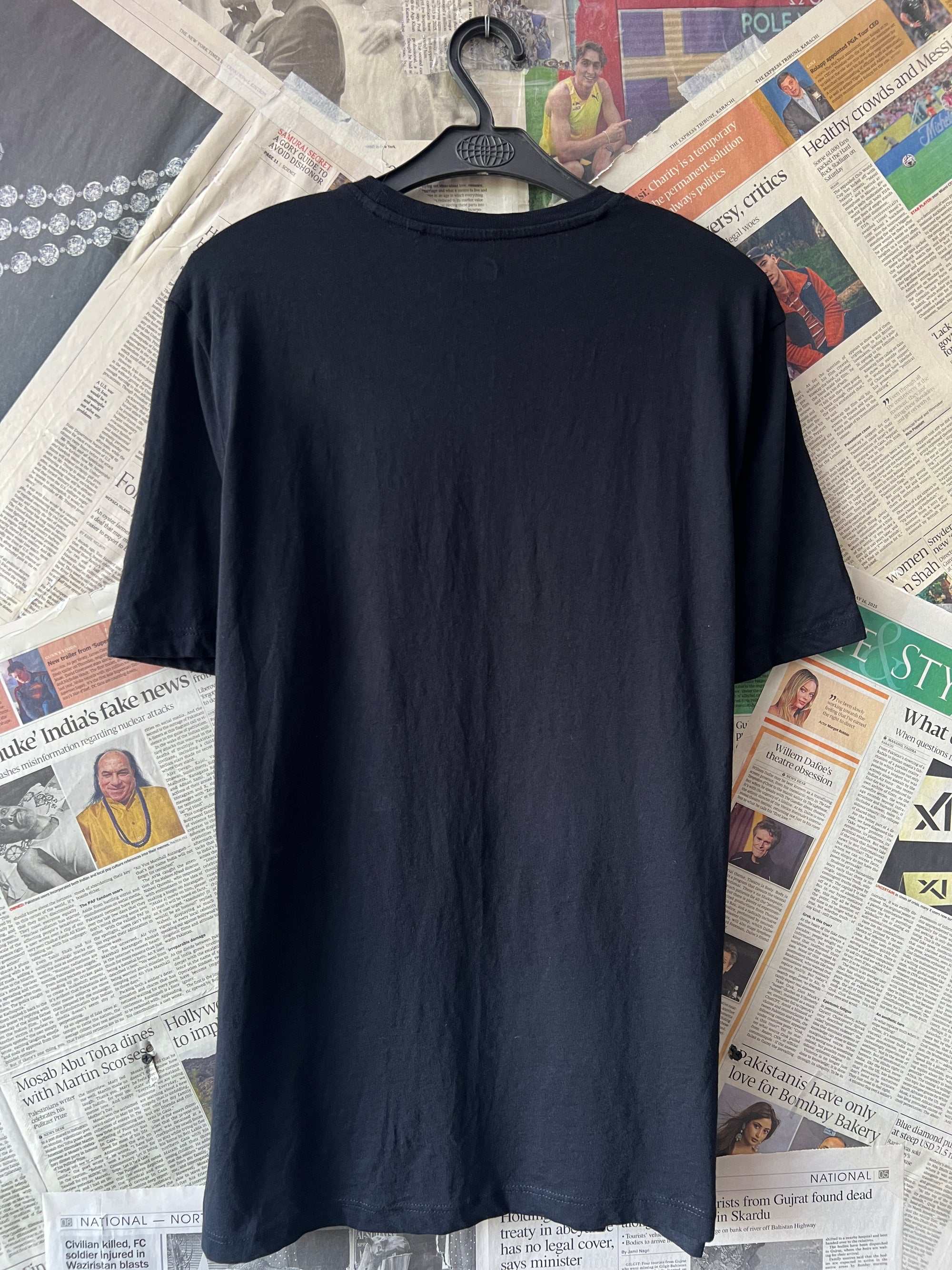 F&F® Small | Chest: 19" | Black | T-Shirt | 864 - Genuine Maal