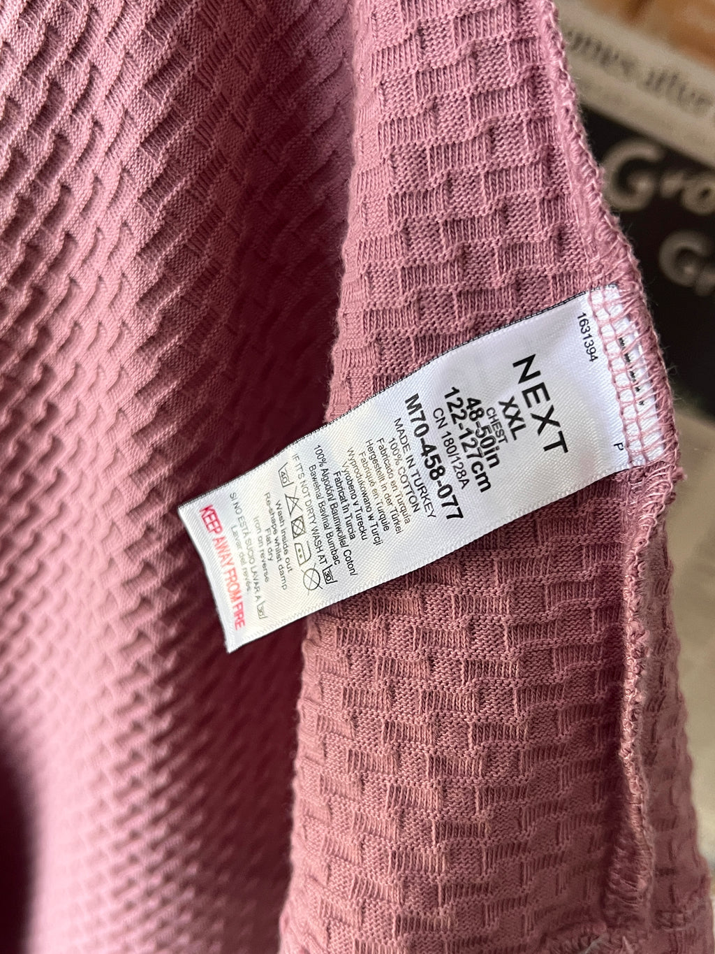 Next® XL | Chest: 25.5" | Pastel Pink | Polo | 854 - Genuine Maal