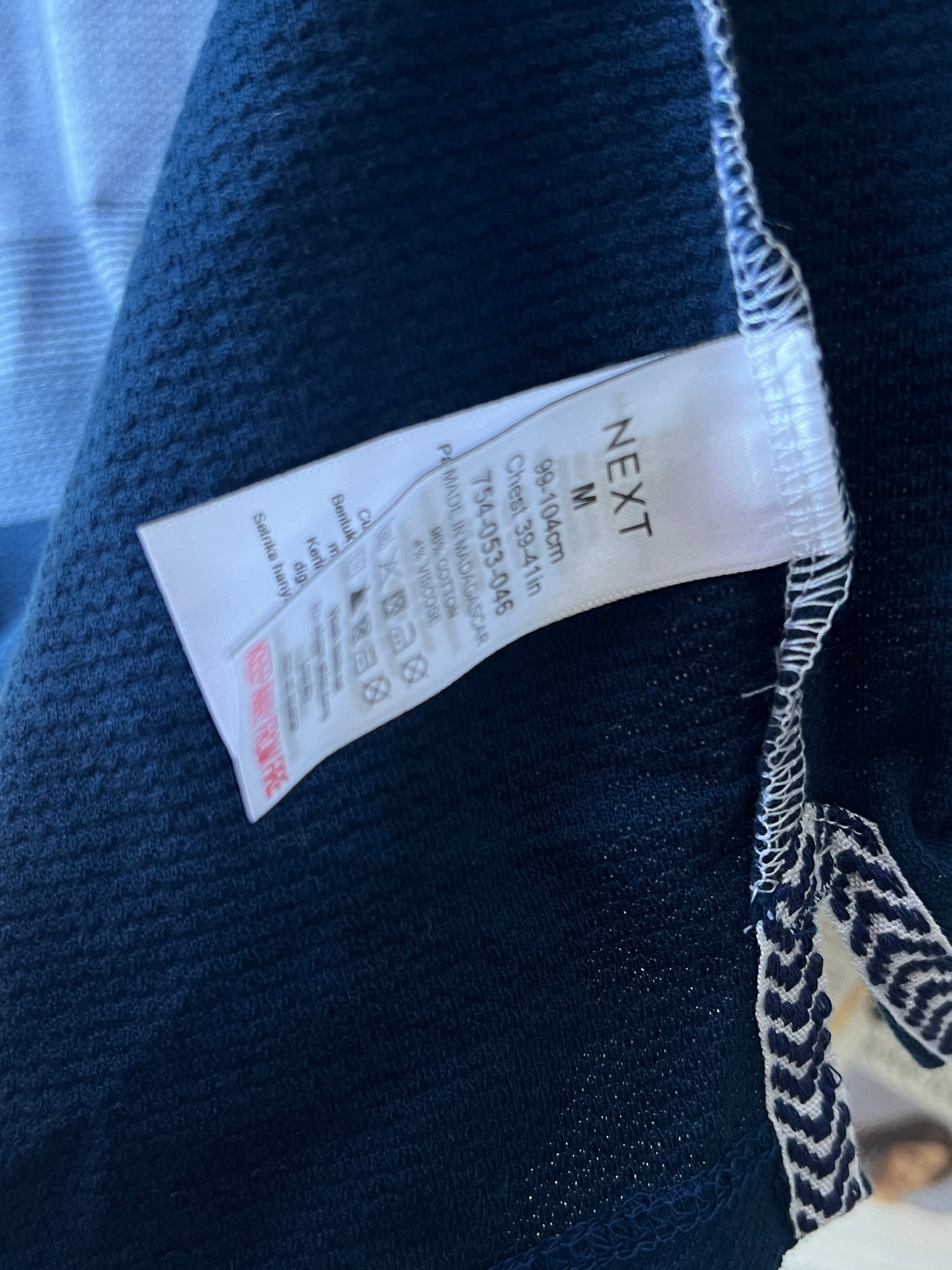 Next® Medium | Chest: 22.5 | Polo | 869 - Genuine Maal