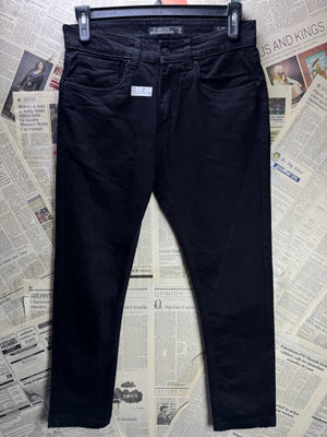 Charcoal® Waist: 32" | Black | Denim Pants | Cotton - Elastane | 2457 - Genuine Maal