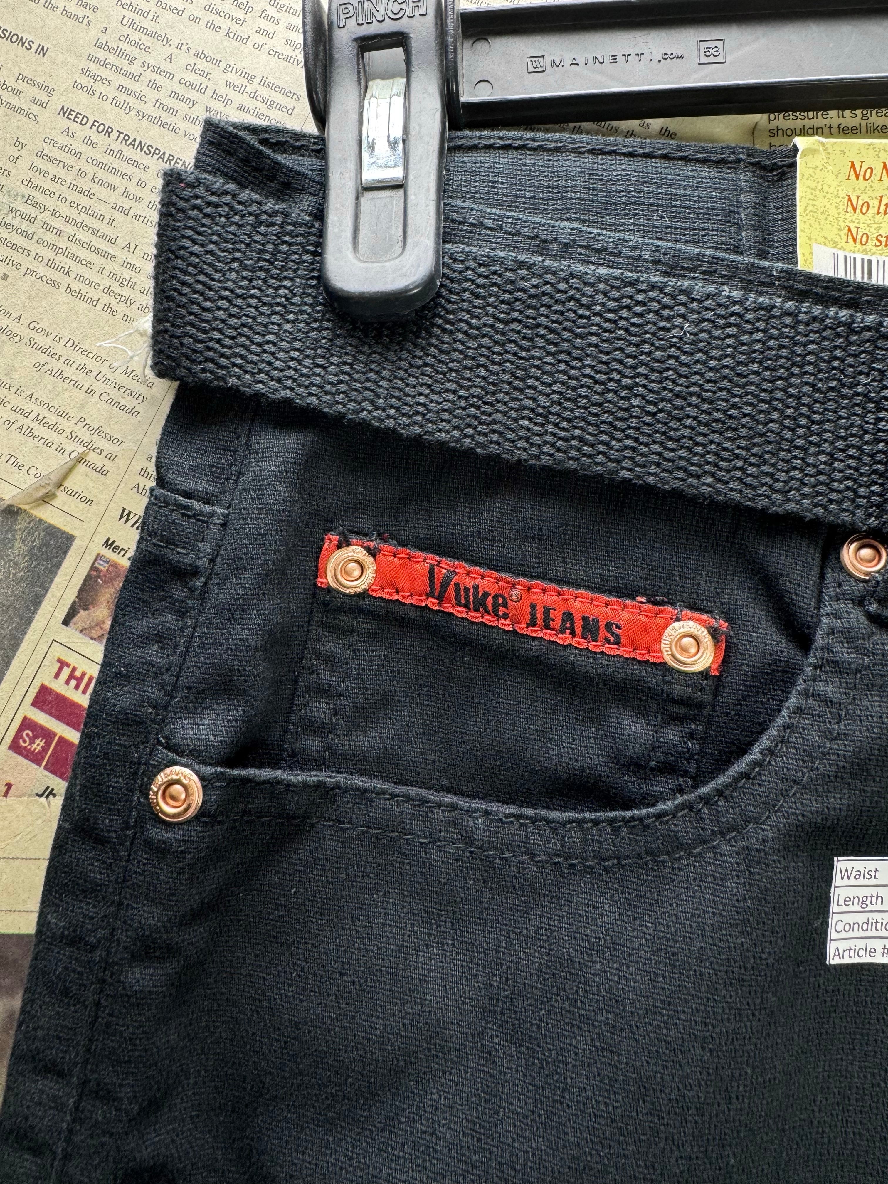 Duke® Waist: 32" | Black | Denim Pants | Cotton | 2478 - Genuine Maal