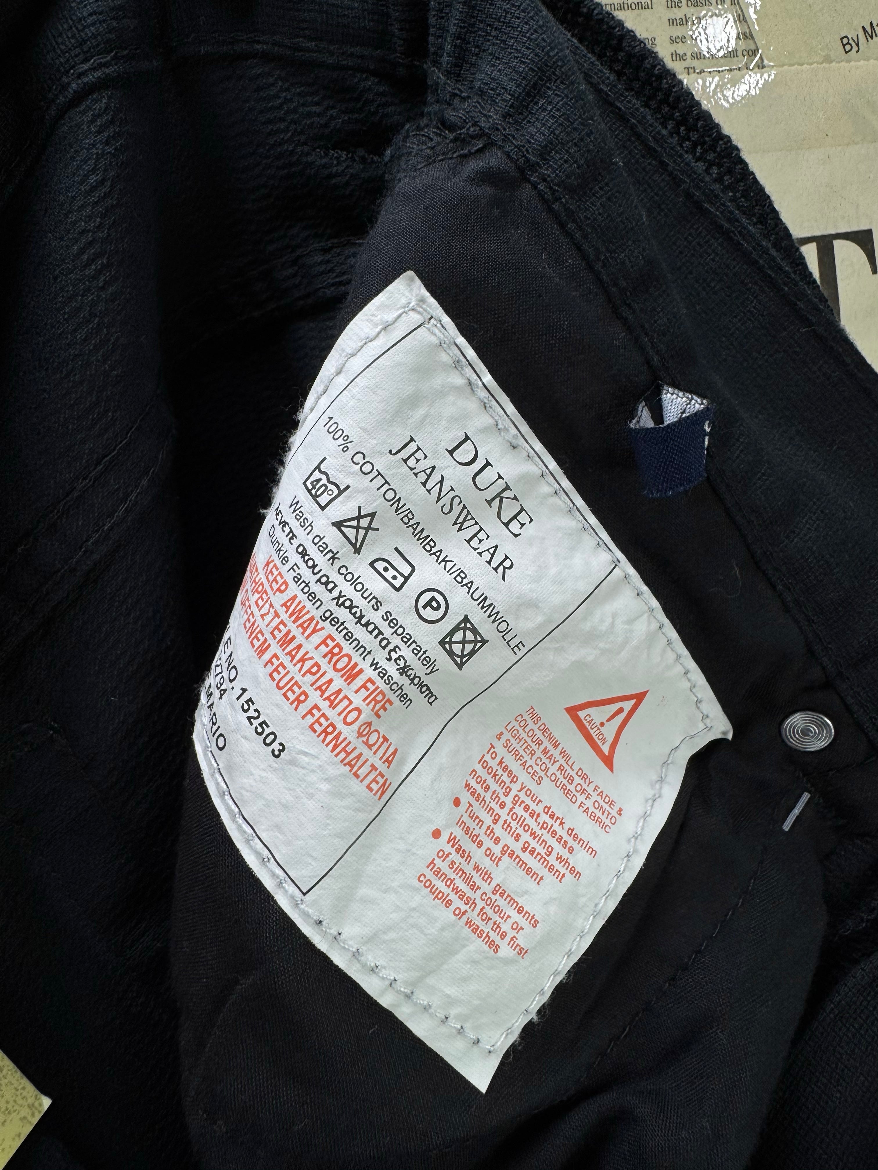 Duke® Waist: 32" | Black | Denim Pants | Cotton | 2478 - Genuine Maal